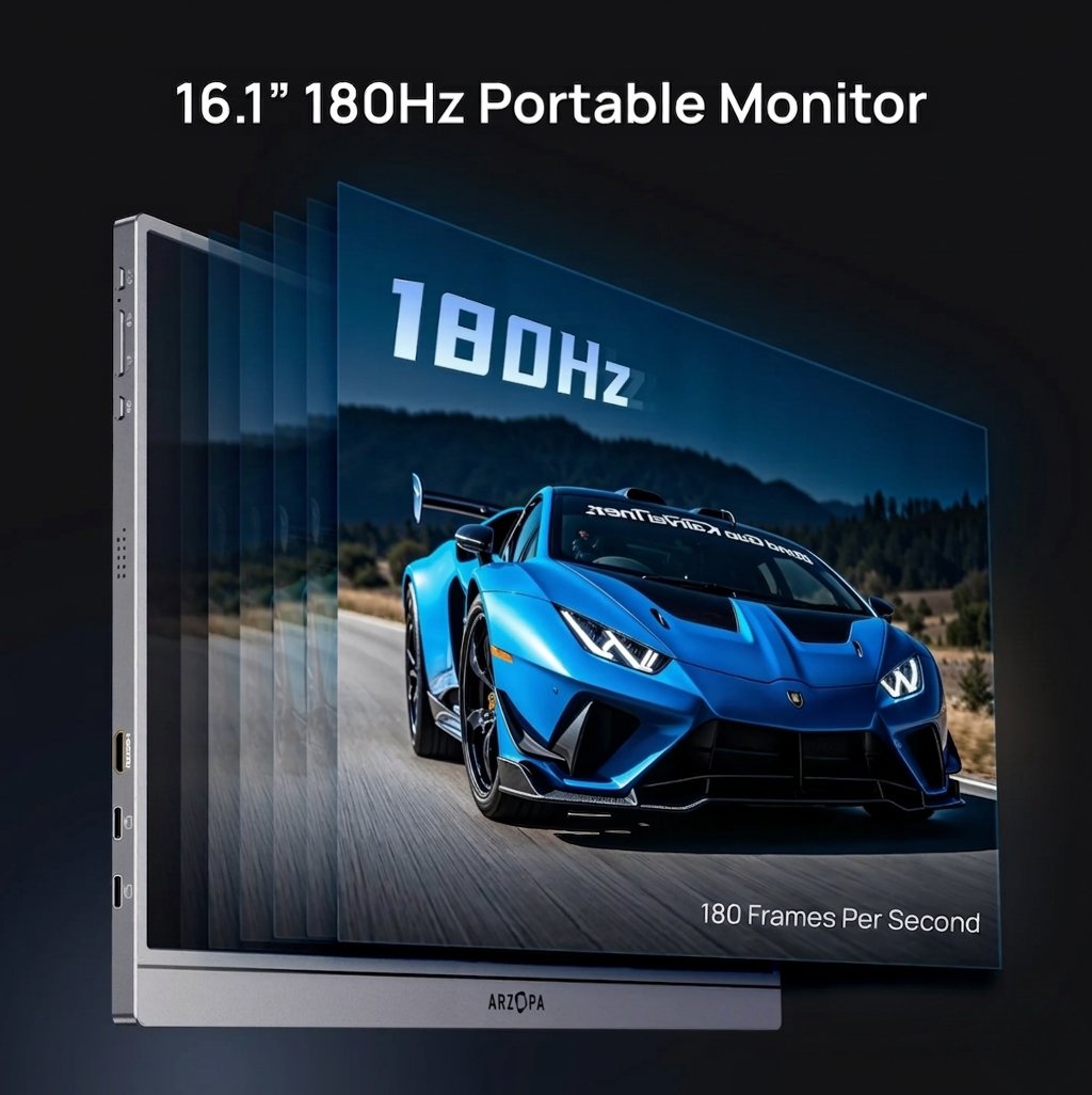 ARZOPA monitor compatibility showcase
